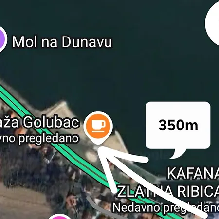 Kafana Zlatna Ribica * Golubac
